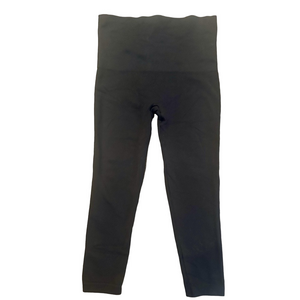 SPANX 7/8 Seamless Leggings w Tummy Control & Firm Compression, Textured, Size M